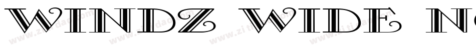 Windz Wide Normal字体转换